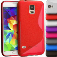 SAMSUNG Galaxy S5 mini - ΘΗΚΗ ΣΙΛΙΚΟΝΗΣ S-CASE ΚΟΚΚΙΝΗ