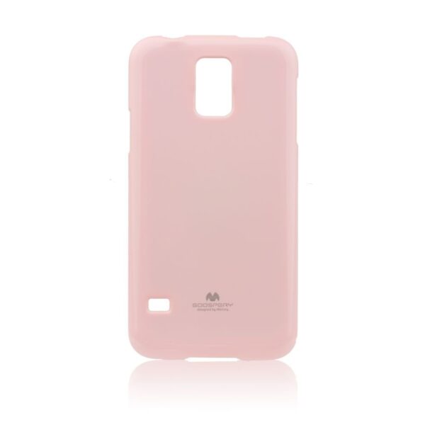 SAMSUNG Galaxy S5 - ΘΗΚΗ ΣΙΛΙΚΟΝΗΣ MERCURY JELLY ΡΟΖ