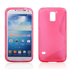 SAMSUNG Galaxy S5 - ΘΗΚΗ ΣΙΛΙΚΟΝΗΣ S-CASE ΡΟΖ