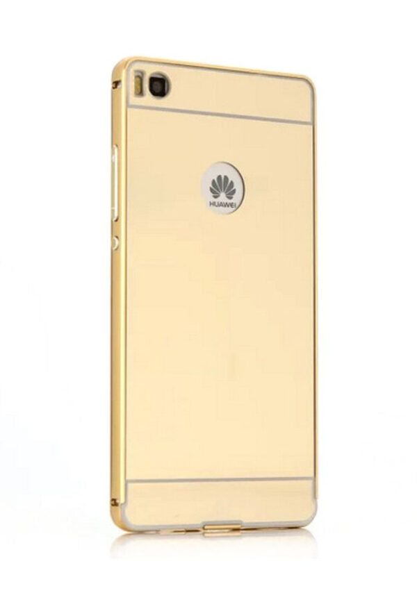 SAMSUNG Galaxy S6 Edge+ - ΠΡΟΣΤΑΤΕΥΤΙΚΗ ΘΗΚΗ ΑΛΟΥΜΙΝΙΟΥ BUMPER με ΠΛΑΤΗ, ΧΡΥΣΗ