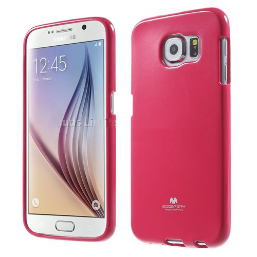 SAMSUNG Galaxy S6 - ΘΗΚΗ ΣΙΛΙΚΟΝΗΣ MERCURY JELLY ΡΟΖ