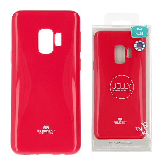 SAMSUNG Galaxy S9 - ΘΗΚΗ ΣΙΛΙΚΟΝΗΣ MERCURY JELLY ΡΟΖ