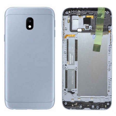 SAMSUNG J330F - Battery cover Silver-Blue Original