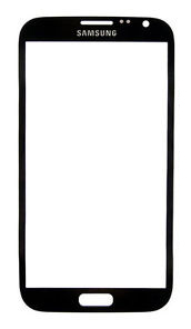 SAMSUNG N7100 - Glass screen Lens replacement Black High Quality