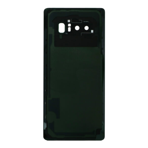 SAMSUNG Note 8 - Battery cover + Adhesive + Camera Lens Black OEM