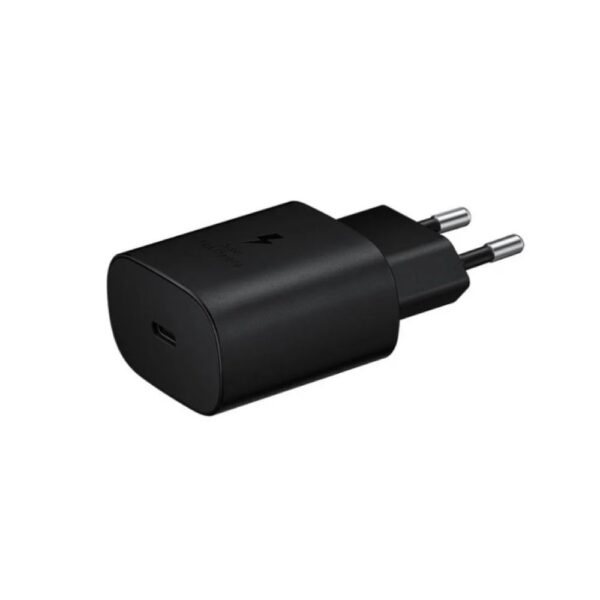 SAMSUNG - ORIGINAL USB-C Fast Travel Charger 25W BLACK, BLISTER