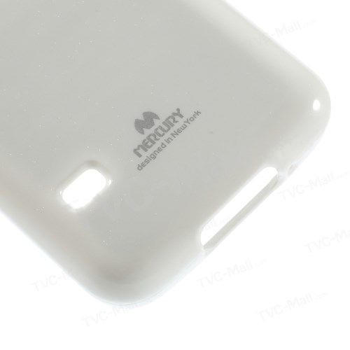 SAMSUNG S5 mini - ΘΗΚΗ ΣΙΛΙΚΟΝΗΣ MERCURY JELLY ΑΣΠΡΗ