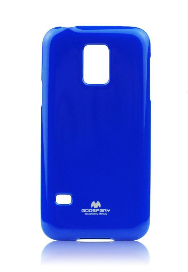 SAMSUNG S5 mini - ΘΗΚΗ ΣΙΛΙΚΟΝΗΣ MERCURY JELLY ΜΠΛΕ