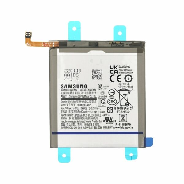 SAMSUNG S901B Galaxy S22 - ORIGINAL BATTERY EB-BS901ABY 3700mAh BULK