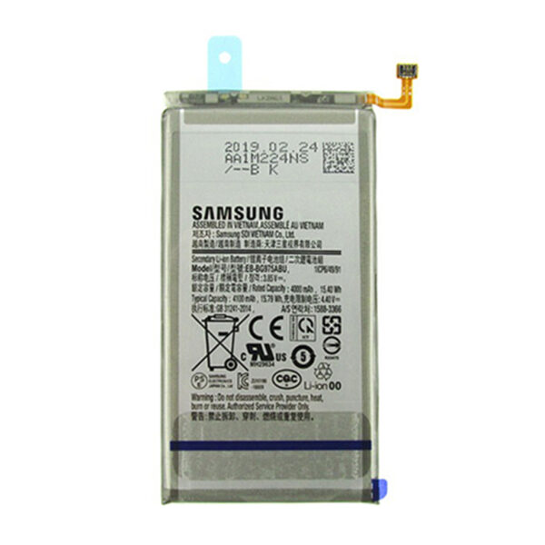 SAMSUNG SM-G975F Galaxy S10 Plus- ORIGINAL BATTERY EB-BG975ABA 4100 mAh LI-ION. BULK