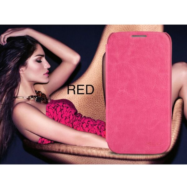 SAMSUNG Trend - ΘΗΚΗ KLD ENLAND BOOK STYLE ΦΟΥΞΙΑ