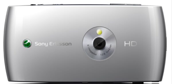 SONY-ERICSSON U5i Vivaz - Battery cover Moon Silver Original