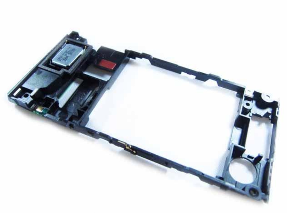 SONY-ERICSSON W595 - middle frame RUBY BLACK SWAP Original