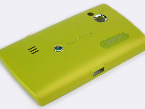 SONY-ERICSSON X10 mini - Battery cover Lime Original