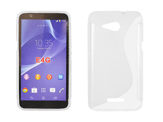 SONY Xperia E4g - ΘΗΚΗ ΣΙΛΙΚΟΝΗΣ S-CASE ΔΙΑΦΑΝΗ