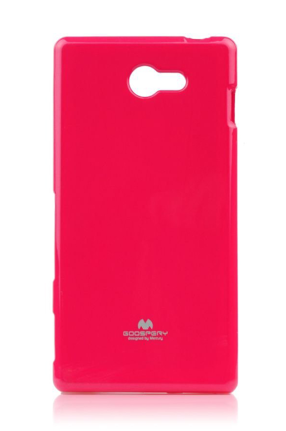 SONY Xperia M2 - ΘΗΚΗ ΣΙΛΙΚΟΝΗΣ MERCURY JELLY ΡΟΖ