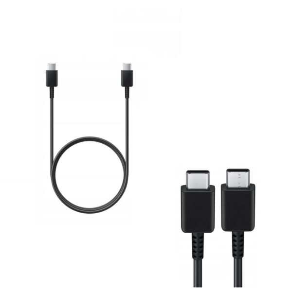 Samsung ORIGINAL DATA CABLE EP-DG980BBE Type C / Type C ΜΑΥΡΟ (bulk)