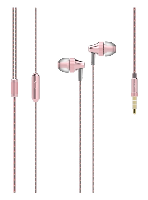 UIISII Handsfree HM6 special Round cable, PINK