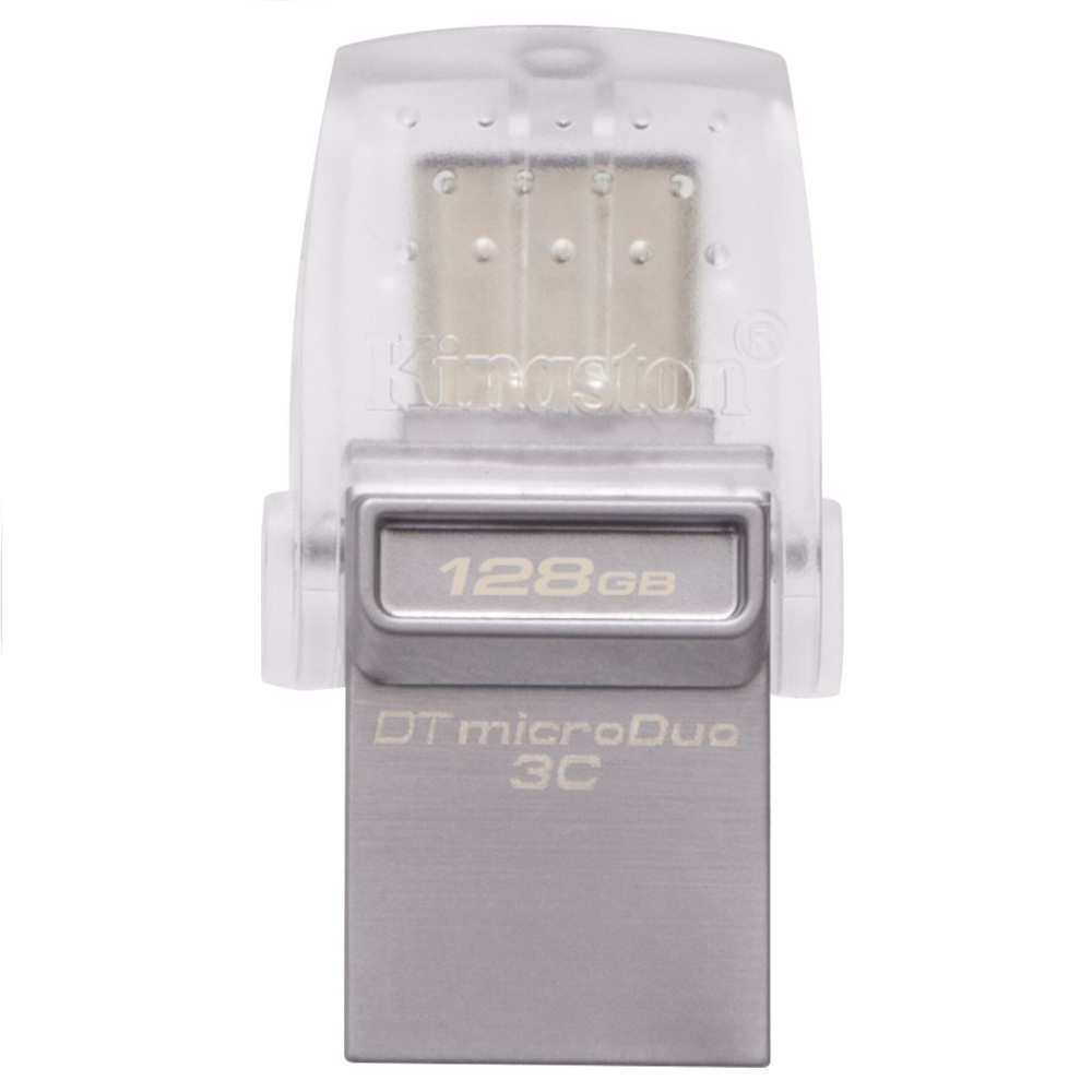 USB STICK 3.0 KINGSTON 128GB DATA TRAVELER microDuo 3C OTG Type C