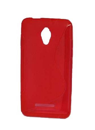 Vodafone Smart 4 turbo - ΘΗΚΗ ΣΙΛΙΚΟΝΗΣ S-CASE ΚΟΚΚΙΝΗ