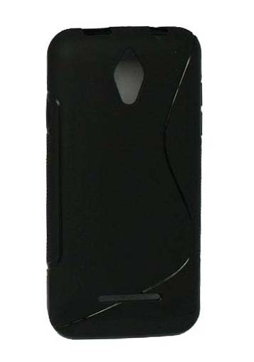 Vodafone Smart 4 - ΘΗΚΗ ΣΙΛΙΚΟΝΗΣ S-CASE ΜΑΥΡΗ