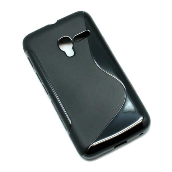 Vodafone Smart - ΘΗΚΗ First 6 - ΘΗΚΗ ΣΙΛΙΚΟΝΗΣ S-CASE ΜΑΥΡΗ