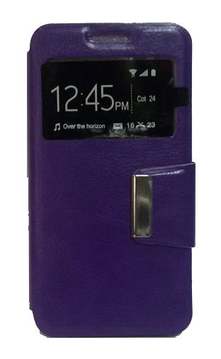 Vodafone Smart - ΘΗΚΗ Prime 7 - ΘΗΚΗ S-VIEW BOOK STYLE ΜΕ ΠΑΡΑΘΥΡΟ, ΜΩΒ