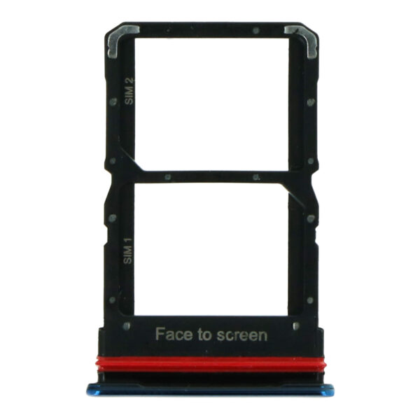 XIAOMI Mi 10 Lite - SIM Card Tray Dual Card Blue Original
