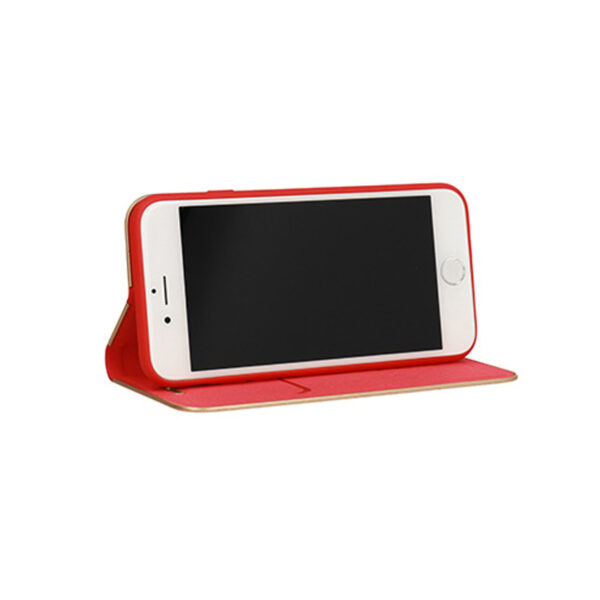 XIAOMI Mi 10 / Mi 10 PRO - ΘΗΚΗ BOOK STYLE VENNUS FRAME ΜΑΓΝΗΤΙΚΗ ΚΟΚΚΙΝΗ
