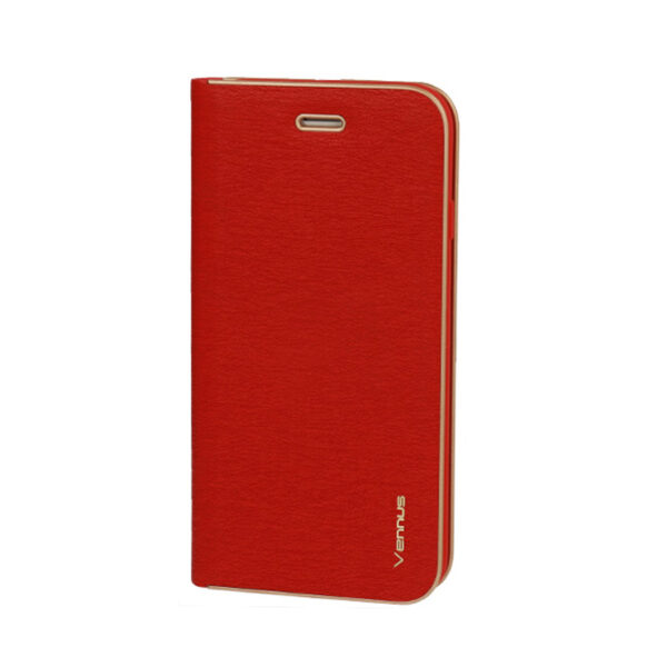 XIAOMI Mi 10 / Mi 10 PRO - ΘΗΚΗ BOOK STYLE VENNUS FRAME ΜΑΓΝΗΤΙΚΗ ΚΟΚΚΙΝΗ