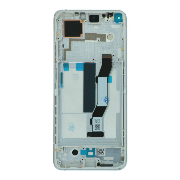 XIAOMI Mi 10T 5G / Mi 10T Pro 5G - LCD + Frame + Touch Silver Original Service Pack 5600040J3S00