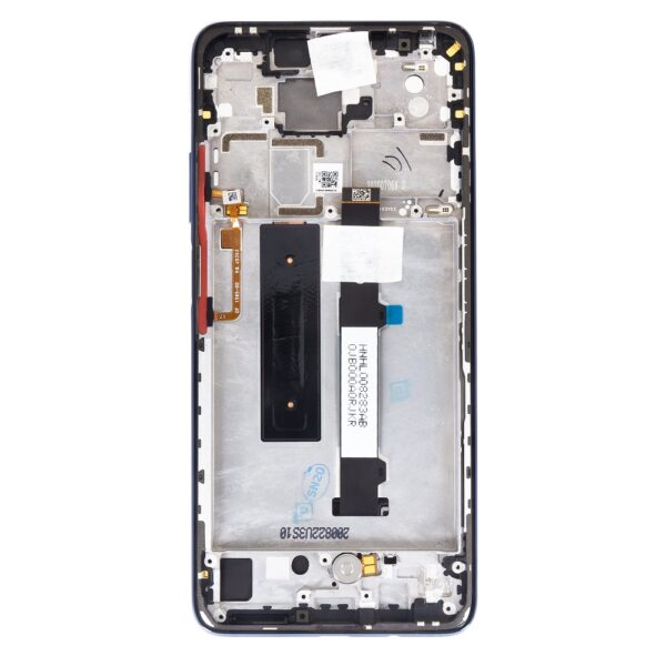XIAOMI Mi 10T Lite 5G - LCD + Frame + Touch Gray Tarnish Original Service Pack 5600040J1700