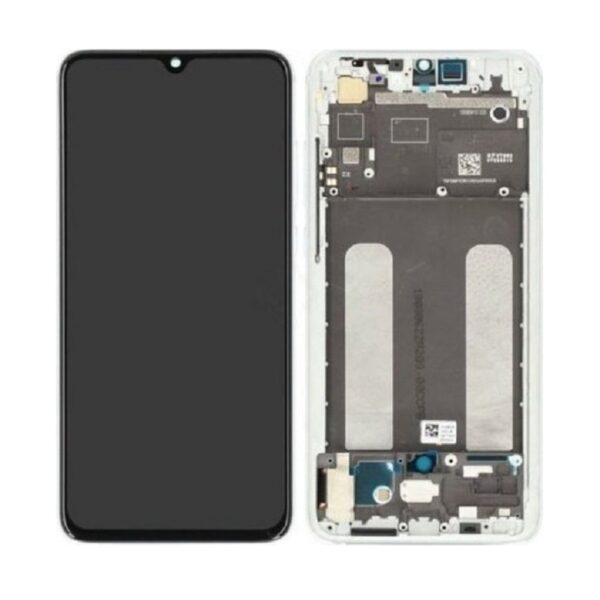 XIAOMI Mi 9 Lite - LCD + Touch + Frame White Original Service Pack 560910015033