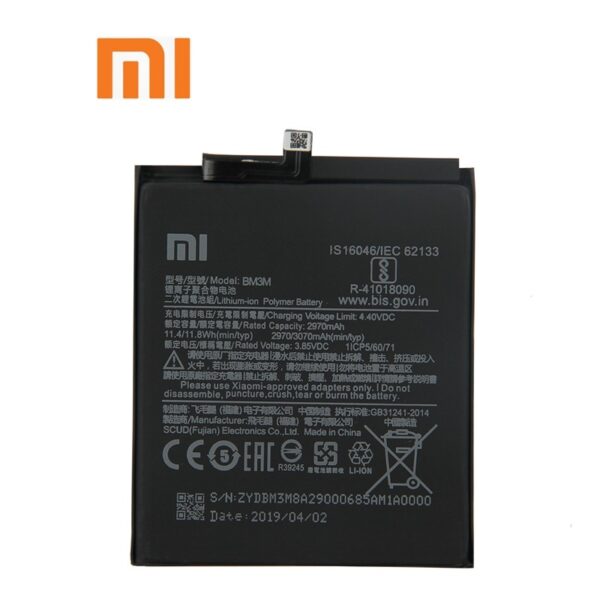 XIAOMI Mi 9 - ORIGINAL BATTERY BM3M 2970mAh LI-ION, Bulk