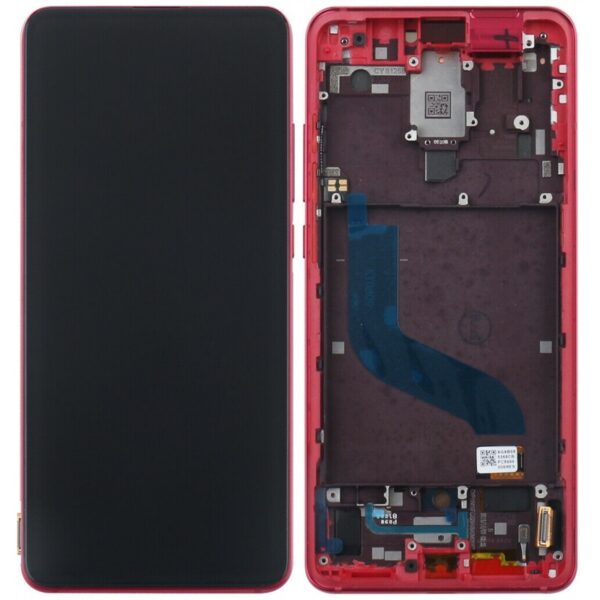 XIAOMI Mi 9T / 9T PRO - LCD OLED + Frame + Touch Red High Quality
