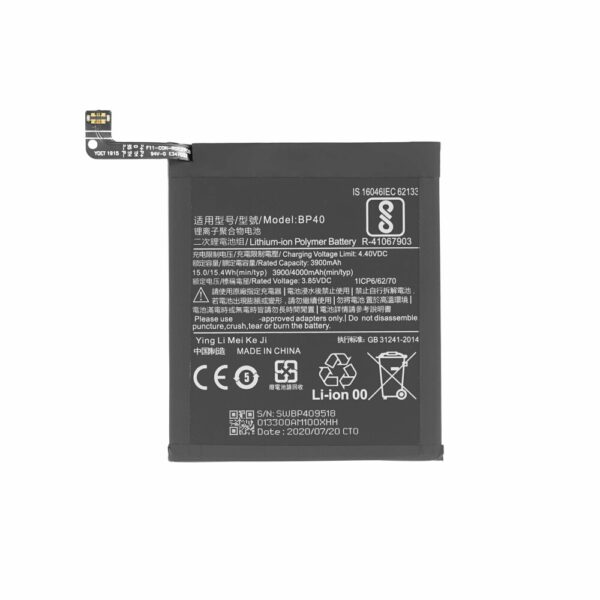 XIAOMI Mi 9T Pro - ORIGINAL BATTERY BP40 4000 mAh LI-ION, Bulk