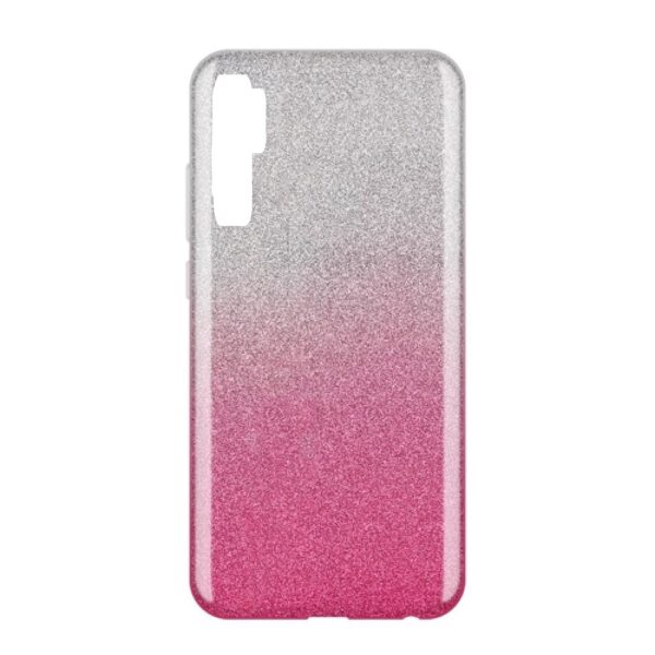 XIAOMI Mi Note 10 / 10 Pro - ΘΗΚΗ ΣΙΛΙΚΟΝΗΣ SHINING DUAL COLOR ΡΟΖ