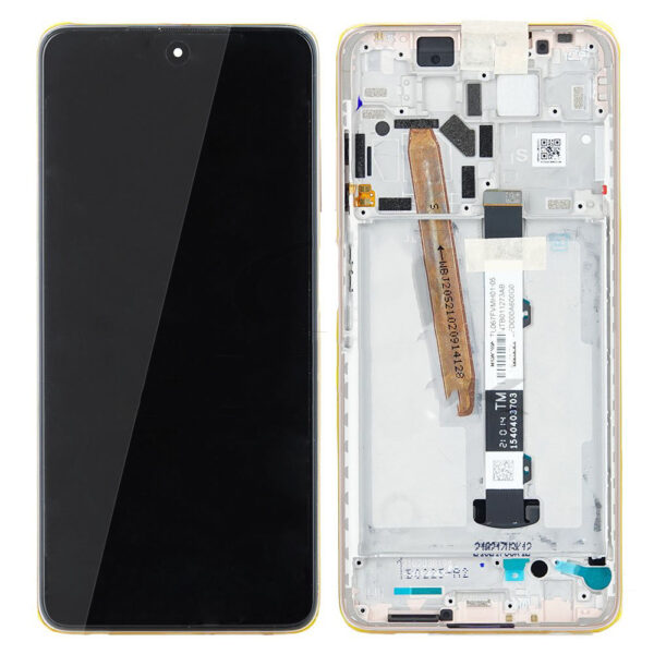 XIAOMI Poco X3 Pro - LCD + Frame + Touch Gold Original Service Pack