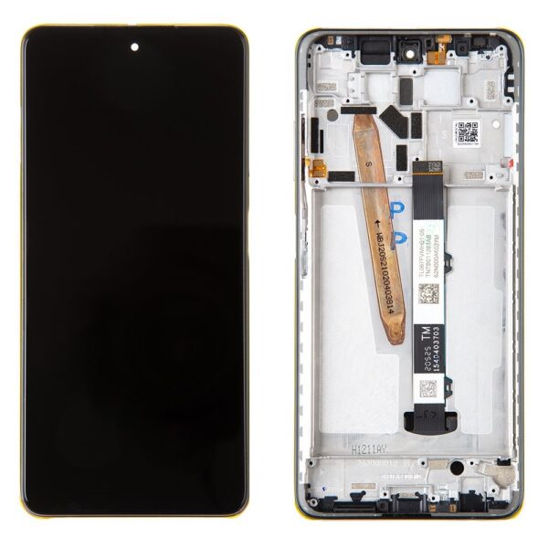 XIAOMI Poco X3 Pro - LCD + Frame + Touch Tarnish Original Service Pack 560002J20S00
