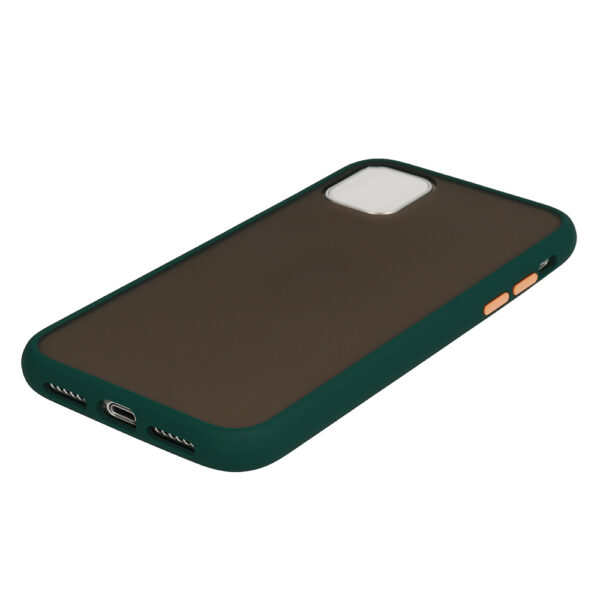 XIAOMI REDMI 8A - ΘΗΚΗ ΣΙΛΙΚΟΝΗΣ VENNUS COLOR BUTTON BUMPER GREEN
