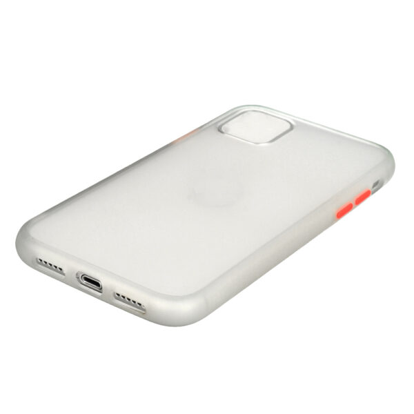 XIAOMI REDMI 8A - ΘΗΚΗ ΣΙΛΙΚΟΝΗΣ VENNUS COLOR BUTTON BUMPER TRANSPARENT