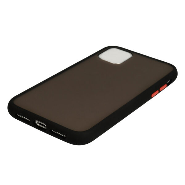 XIAOMI REDMI 9 - ΘΗΚΗ ΣΙΛΙΚΟΝΗΣ VENNUS COLOR BUTTON BUMPER BLACK