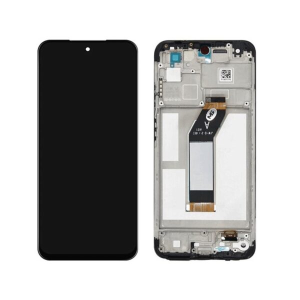 XIAOMI Redmi 10 - LCD + Touch + Frame Black Original Service Pack 560002K19A00