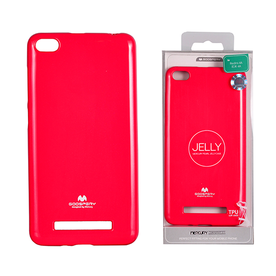 XIAOMI Redmi 4A - ΘΗΚΗ ΣΙΛΙΚΟΝΗΣ MERCURY JELLY ΡΟΖ