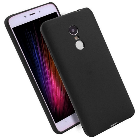 XIAOMI Redmi 5 - ΘΗΚΗ ΣΙΛΙΚΟΝΗΣ SOFT TPU MAT ΜΑΥΡΗ