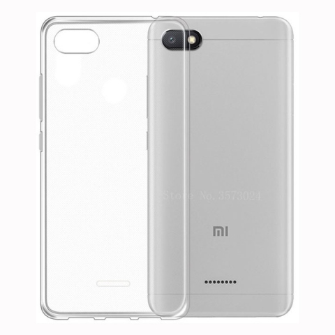 XIAOMI Redmi 6A - ΘΗΚΗ ΣΙΛΙΚΟΝΗΣ ULTRA SLIM 0,3mm ΔΙΑΦΑΝΗ