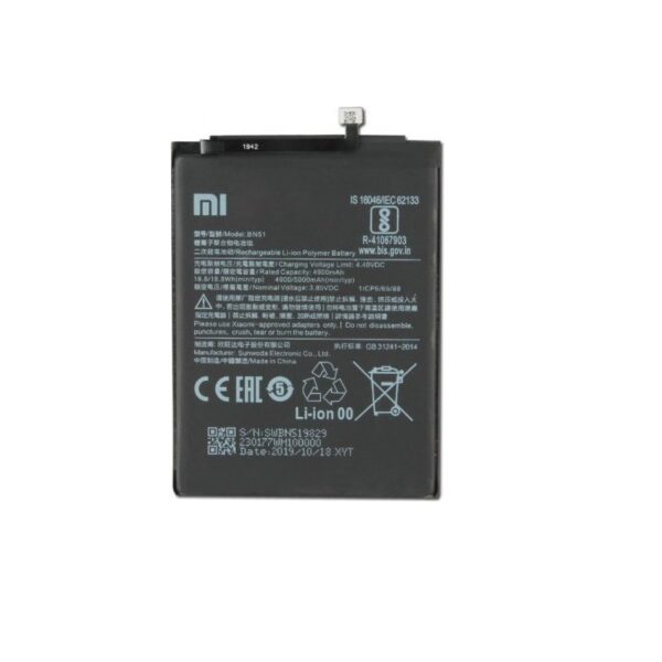XIAOMI Redmi 8 / 8A - ORIGINAL BATTERY BN51 4900mAh LI-POL, Bulk