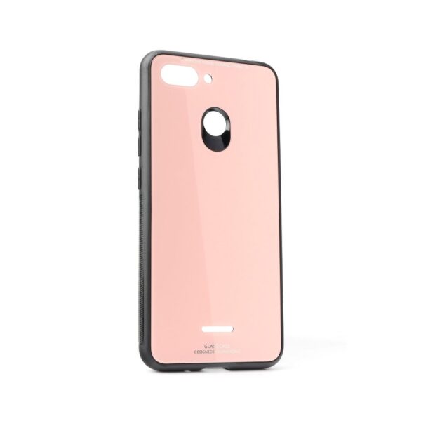 XIAOMI Redmi GO - ΘΗΚΗ ΣΙΛΙΚΟΝΗΣ GLASS PINK