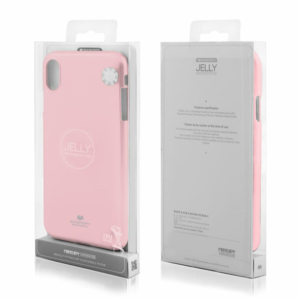 XIAOMI Redmi NOTE 10 5G / Poco M3 Pro / Poco M3 Pro 5G - ΘΗΚΗ ΣΙΛΙΚΟΝΗΣ MERCURY JELLY ΡΟΖ