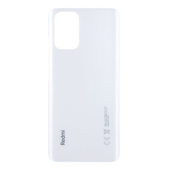 XIAOMI Redmi Note 10 - Battery cover + Adhesive Frost White High Quality